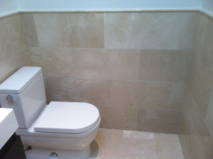 Bathroom toilet tiles vanity