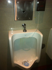 Washroom 3 urinal closeup