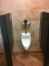 Washroom 4 urinal centre