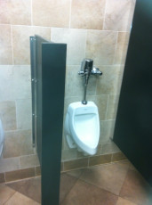 Washroom 4 urinal side