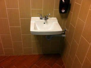 Washroom 5 sink