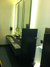Washroom 7 stone sink and urinal 2