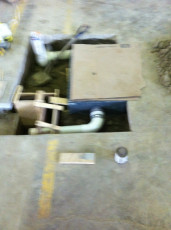 Grease trap Storm drain, oil Catch basin drainage new instalation