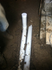 Plumbing floor drain pipes