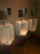 Washroom 3 urinals