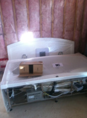 open shipment from Italy Electronic enclosed bath tub part