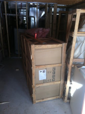 shipment from Italy Electronic enclosed bath tub